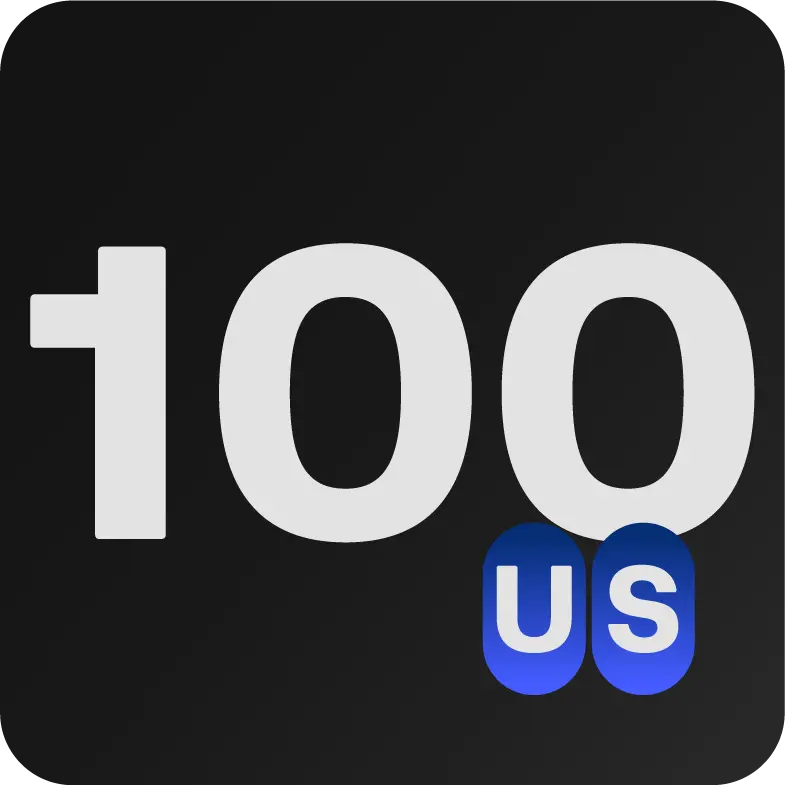 Pack - 100 Unidades de Servicios US