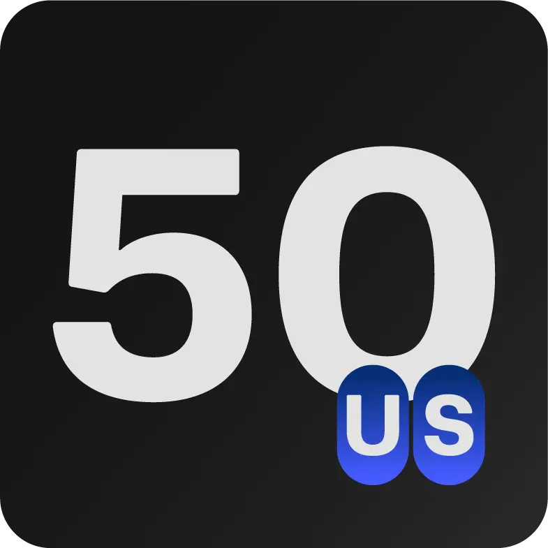[50US] Pack - 50 Unidades de Servicios US